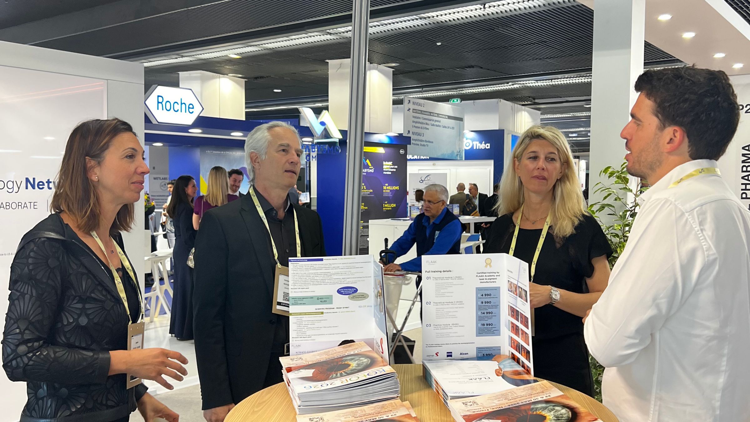 Équipe BIOTIC Phocea au Congrès SFO